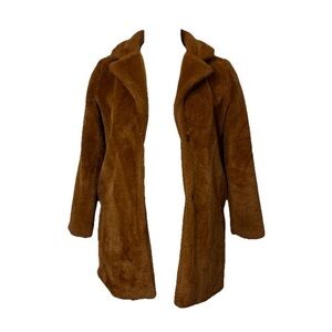 SHEIN Tan Teddy Jacket